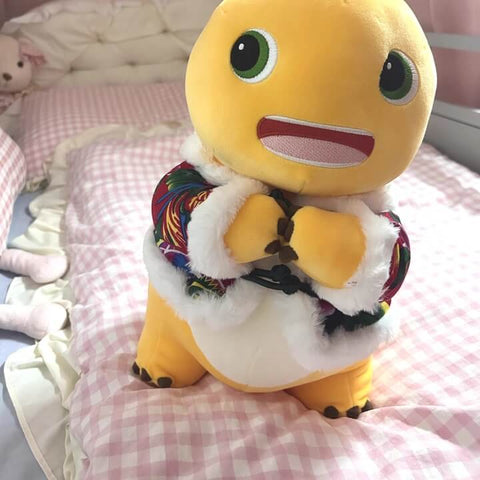 Duoai Official NAILONG Floral Cotton-Jacket Plush — 35 cm (13.8") Chinese New Year Dragon Doll Gift for Kids Duoai Plush