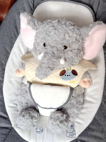 🐘 Duoai Lazy Elephant Plush – 9" / 13.8" Cuddly Original Stuffed Toy Duoai Plush