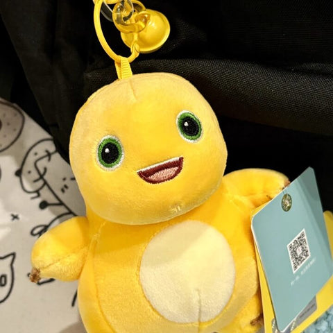 Duoai Official NaiLong Plush Keychain 13 cm / 5.1″ – Cute Squeaky Belly Dinosaur Bag Charm, Student Gift, Stress-Relief Fidget Toy Duoai Plush