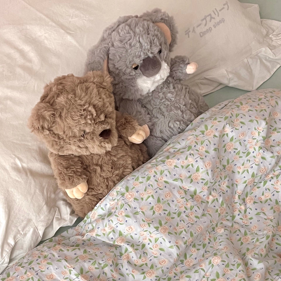 Duoai Lazy Friends Plush – Bear, Koala & Bunny Soft Toys (9" & 13.8") Duoai Plush