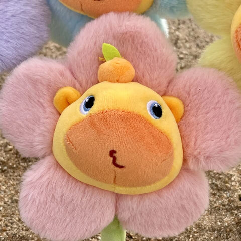 Duoai Capybara Lulu Plush Bouquet – 13" (33cm) Gift for Qixi, Valentine’s & Teachers’ Day Duoai Plush