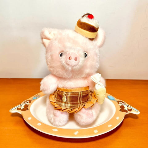 Duoai Original PINKY PIG SERIES Plush Toy – Soft Baker, Pastry Chef & Chef Pig Doll