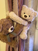 Duoai Hugging Couple Teddy Bears – Buttoned Together Plush Gift Set (11.8") Duoai Plush