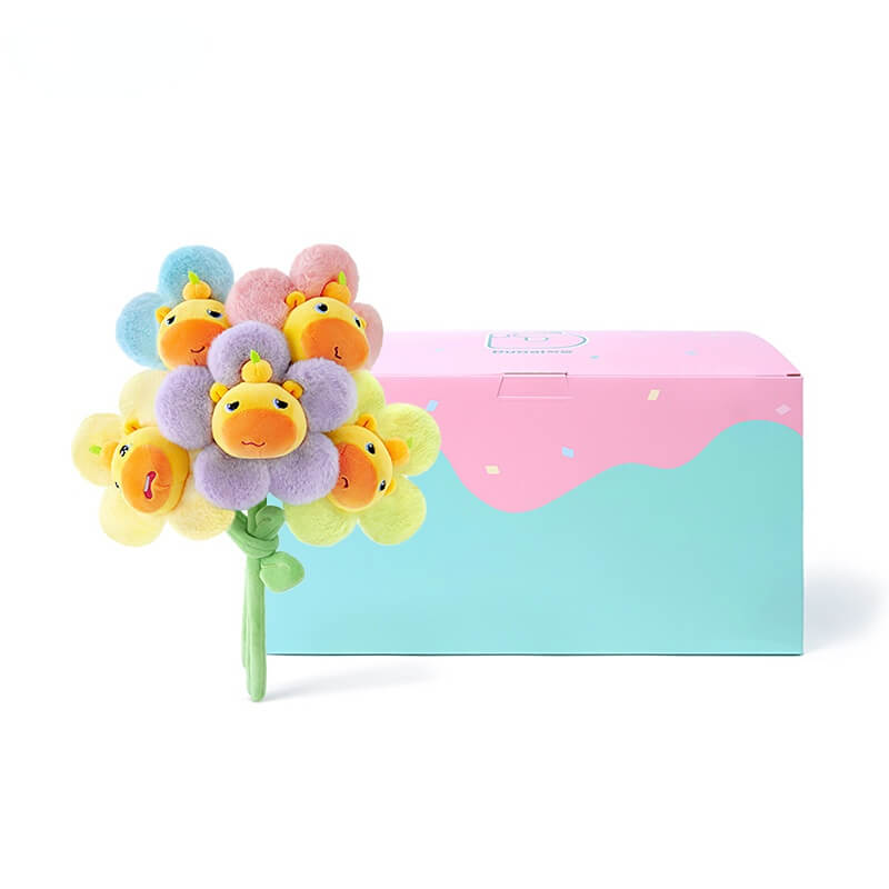 Duoai Capybara Lulu Plush Bouquet – 13" (33cm) Gift for Qixi, Valentine’s & Teachers’ Day Duoai Plush