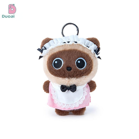 Duoai Original Standing Cat Plush Keychain – Kawaii Cat Bag Charm Cute Gift Collection