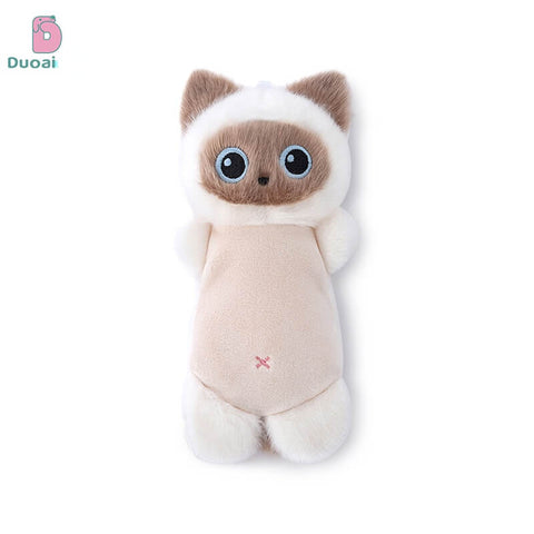 Duoai Original Cat Plush Wrist Rest – Kawaii Cat Desk Cushion Cute Gift Collection