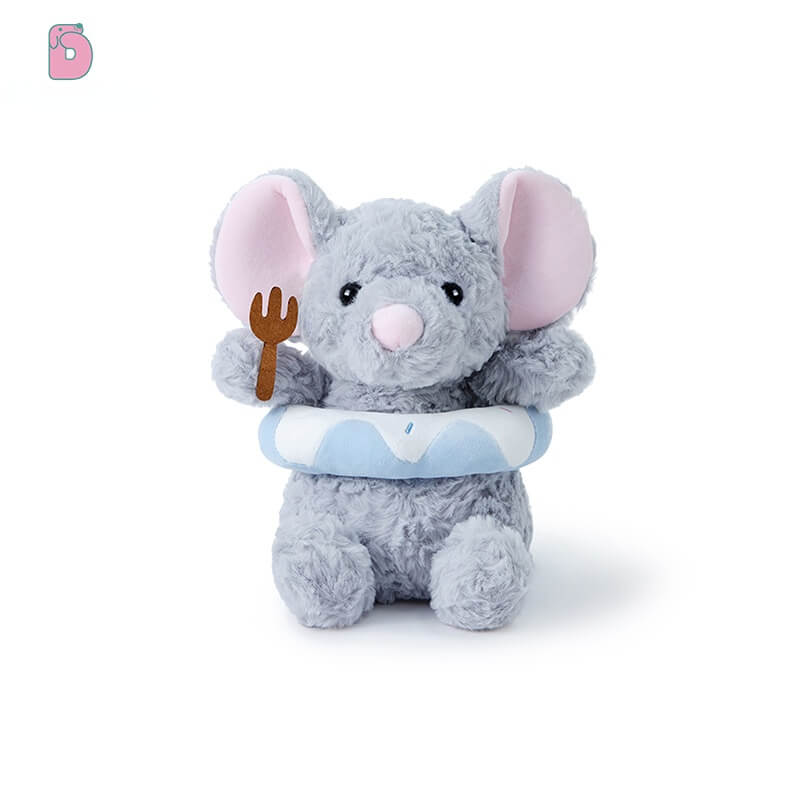 🧀 Duoai Mouse Plush – 5.9" & 9.1" Original Comfort Desk Companion Duoai Plush