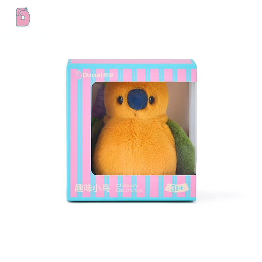 Duoai Interactive Musical Bird Toy Keychain – 4.7" (12cm), Rechargeable