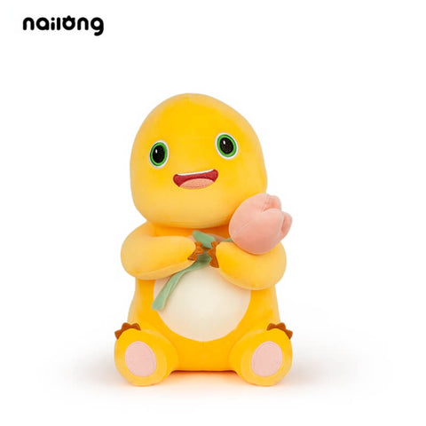 Duoai NaiLong Dragon Plush – 13.8" & 17.7" Cute Stuffed Toy with Heart or Flowers – Birthday Gift Duoai Plush