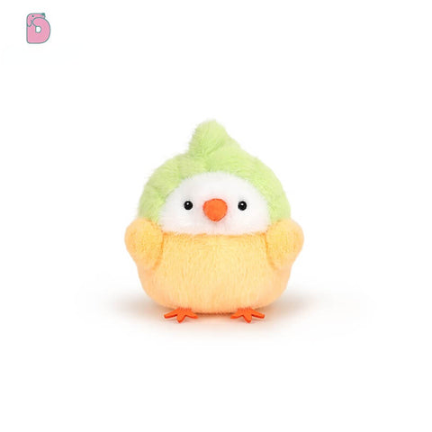 Duoai Original Cute Chick Plush Keychain – 3.9" Mini Backpack Charm, Creative Chicken Bag Pendant & Gift for Girls