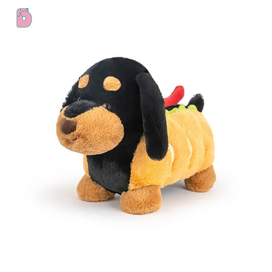 Duoai Dachshund Plush Toy – 16" Sausage Dog Stuffed Animal Duoai Plush