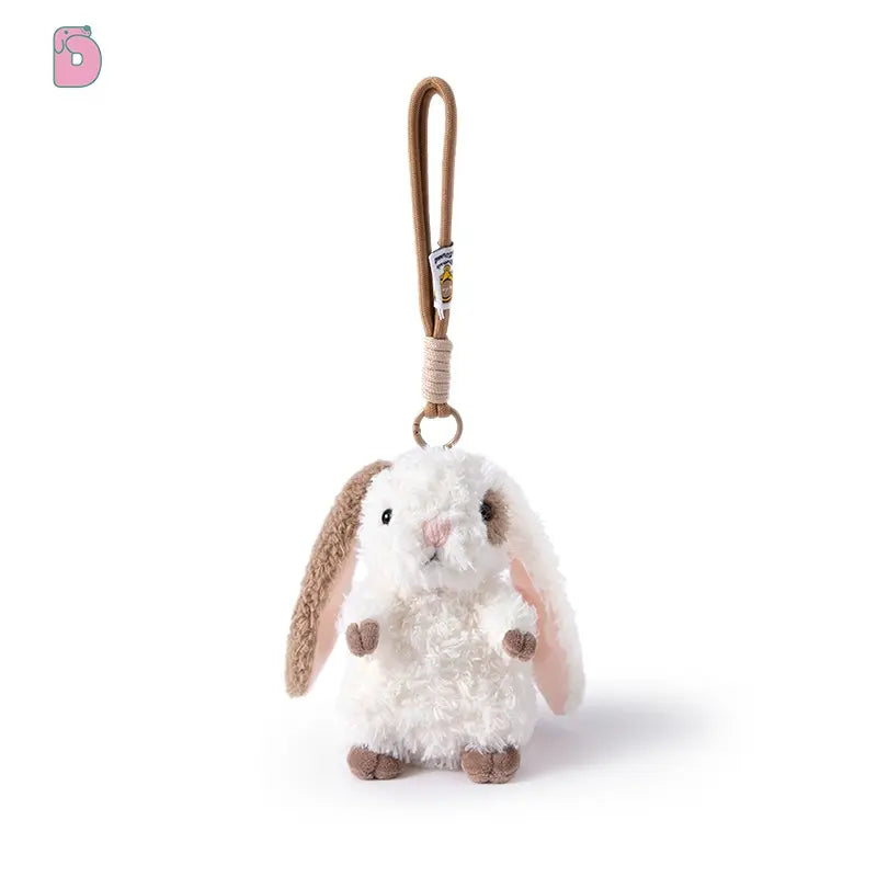 Duoai Original Bunny Plush – 8” Plush Toy & 4.7” Keychain Buddy Duoai Plush