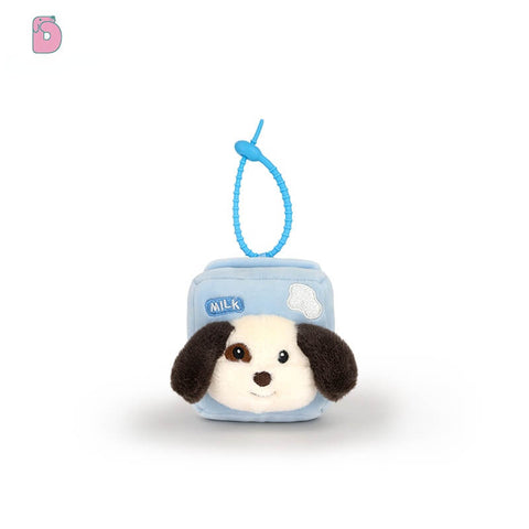 Duoai Dalmatian Plush Keychain – Burger, Fries & Milkshake Charms (4.7") Duoai Plush