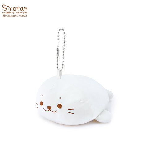 Duoai × Sirotan Plush Keychain – Cute Seal Cat Bag Charm Kawaii Gift Collection