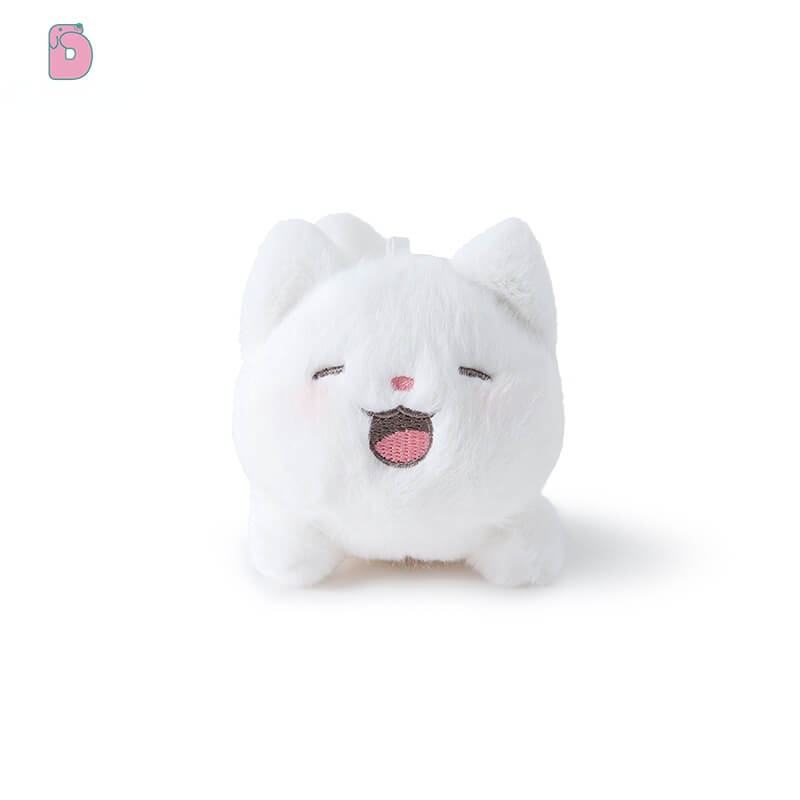 Duoai Mini Cat Plush Charm – Original Design Cat Keychain for Bags & Backpacks Duoai Plush