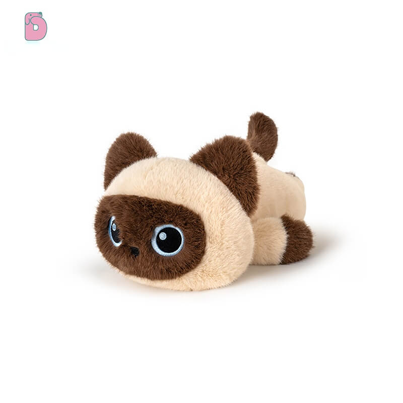 Duoai Original Cat Plush – Black, Calico & Siamese Gifts Duoai Plush