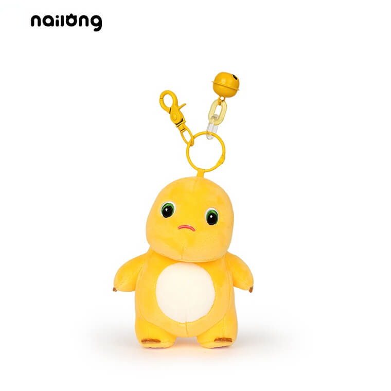 Duoai Official NaiLong Plush Keychain 13 cm / 5.1″ – Cute Squeaky Belly Dinosaur Bag Charm, Student Gift, Stress-Relief Fidget Toy Duoai Plush