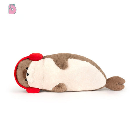 Duoai Giant Seal Plush – 27.5" Lying Hug Pillow in 6 Cozy Styles Duoai Plush