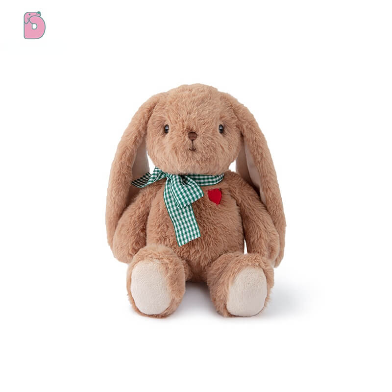 Duoai White Choco Bunny & Choco Bunny Plush – Heart Bunny Plush Toy, 25cm (9.8") / 35cm (13.8") Duoai Plush