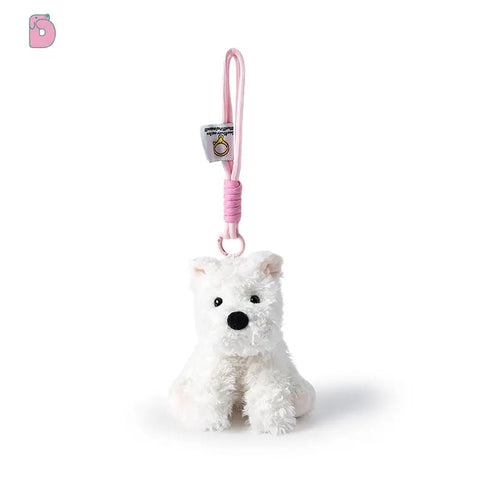 Duoai Westie Dog Plush – 8" Stuffed Puppy + 4.7" Keychain Set Duoai Plush