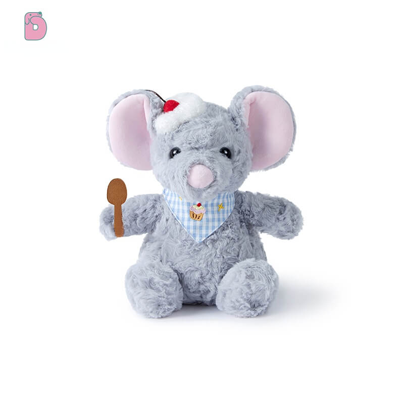 🧀 Duoai Mouse Plush – 5.9" & 9.1" Original Comfort Desk Companion Duoai Plush