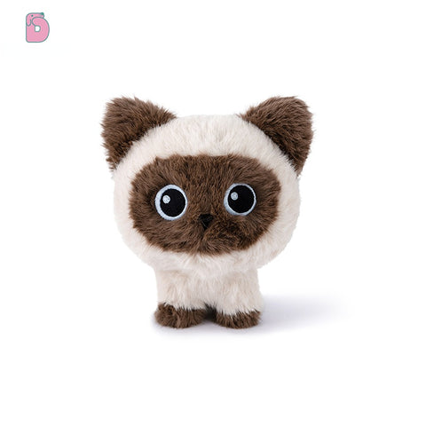 Duoai Original Standing Kitten Plush – Cute Bedroom Decor Cat Doll Collection