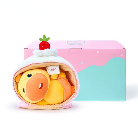 Duoai Original Confession Lulu Capybara Plush Toy – Sweet Cake Stuffed Animal Gift