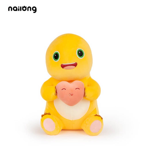 Duoai NaiLong Dragon Plush – 13.8" & 17.7" Cute Stuffed Toy with Heart or Flowers – Birthday Gift Duoai Plush