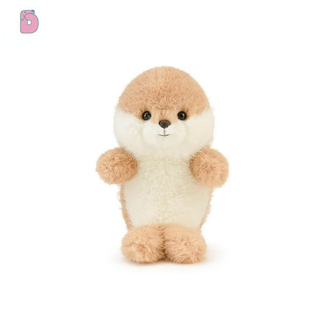 Duoai Puff Plush Series – Seal, Penguin, Otter & Turtle in Gift Box (5.9") Duoai Plush