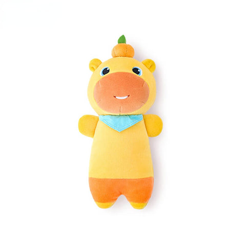 Duoai × Capybara Lulu Plush Wrist Rest Pillow – Cute Kawaii Desk Support Collection