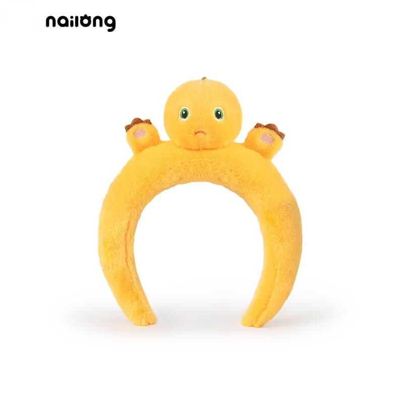 NaiLong Plush Headband – Cute Dragon Face Wash & Mask Accessory Duoai Plush