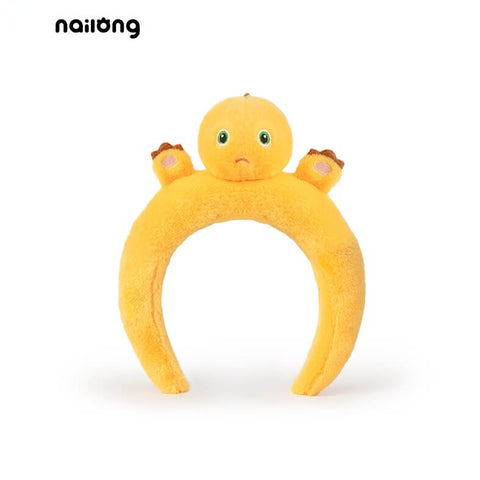 NaiLong Plush Headband – Cute Dragon Face Wash & Mask Accessory Duoai Plush