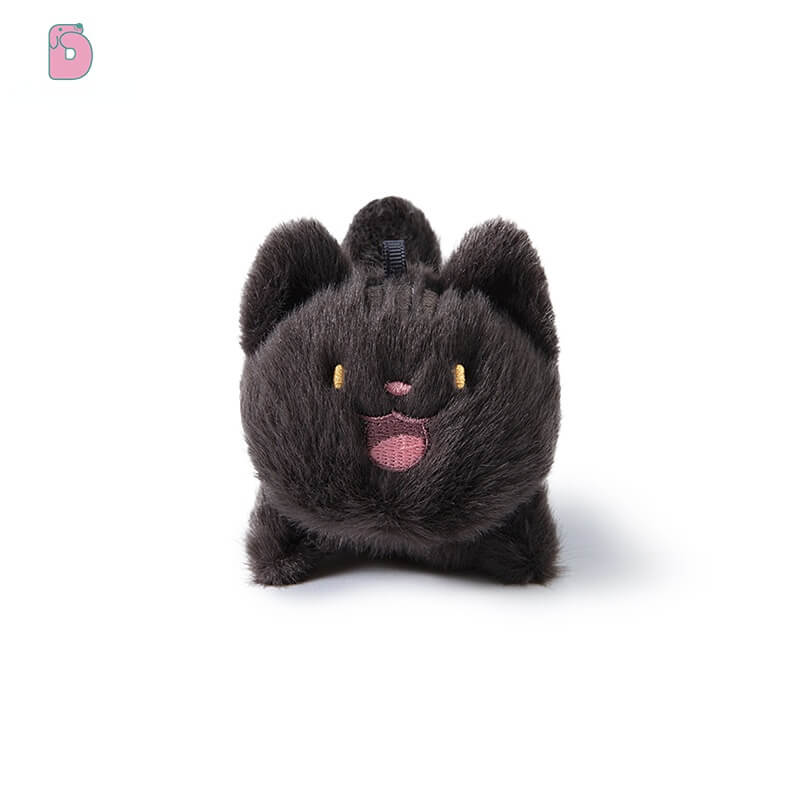 Duoai Mini Cat Plush Charm – Original Design Cat Keychain for Bags & Backpacks Duoai Plush