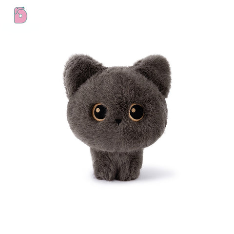 Duoai Original Standing Kitten Plush – Cute Bedroom Decor Cat Doll Collection