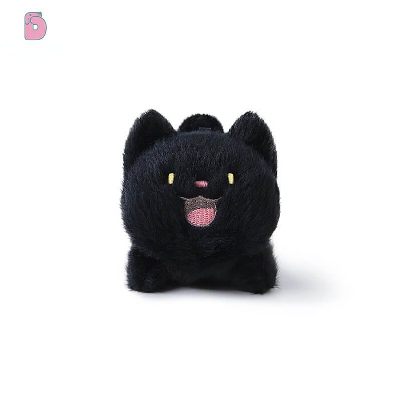 Duoai Mini Cat Plush Charm – Original Design Cat Keychain for Bags & Backpacks Duoai Plush