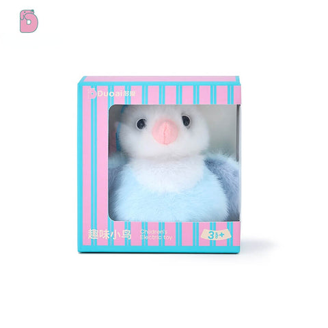 Duoai Interactive Musical Bird Toy Keychain – 4.7" (12cm), Rechargeable