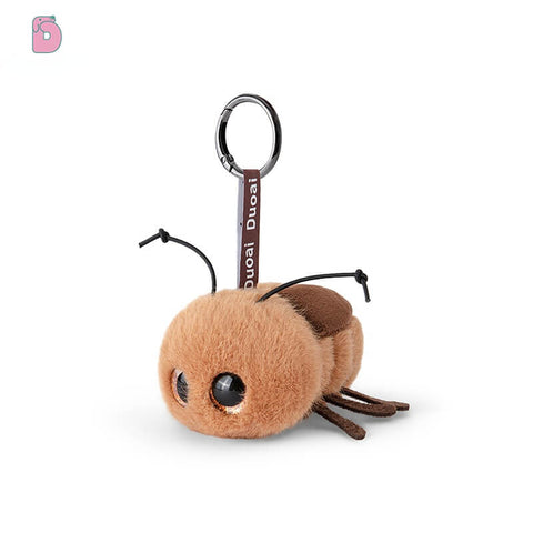Duoai BUG GARDEN SERIES Funny Insect Plush Keychain (10cm/3.9") – Mosquito, Bee, Spider & More