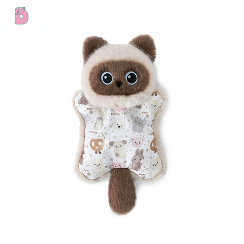 Duoai Bean Bag Cat Plush Puppet – 7.1" Comfort Companion Toy