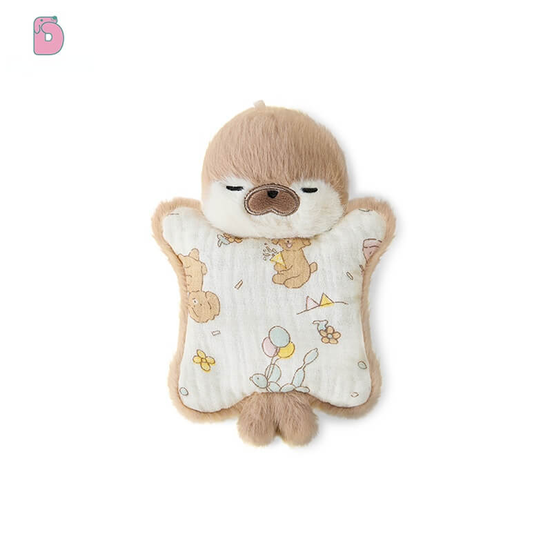 Duoai Original Seal Plush — 16cm (6.3") Soothing Seal Plushie, Keychain & Hand-Puppet Options — Blue / Brown / White Duoai Plush