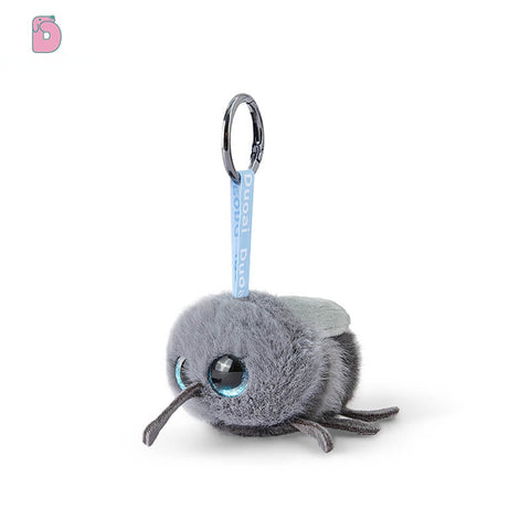 Duoai BUG GARDEN SERIES Funny Insect Plush Keychain (10cm/3.9") – Mosquito, Bee, Spider & More