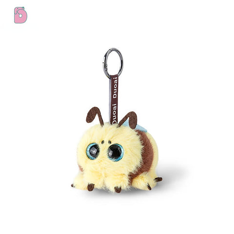 Duoai BUG GARDEN SERIES Funny Insect Plush Keychain (10cm/3.9") – Mosquito, Bee, Spider & More