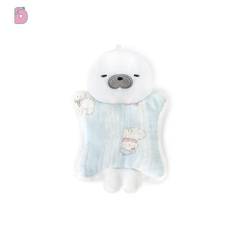 Duoai Original Seal Plush — 16cm (6.3") Soothing Seal Plushie, Keychain & Hand-Puppet Options — Blue / Brown / White Duoai Plush