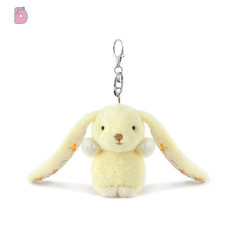 Duoai Original Garden Bunny Plush Keychain — 16.5 cm / 6.5" Cute Hanging Rabbit Gift