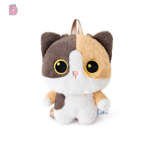 Duoai Original Cat Plush Backpack – 50cm (19.7") Cute Stuffed Animal Shoulder Bag, Realistic Cat Toy Backpack Gift for Girls Duoai Plush