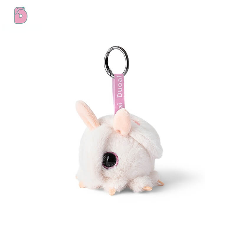Duoai BUG GARDEN SERIES Funny Insect Plush Keychain (10cm/3.9") – Mosquito, Bee, Spider & More
