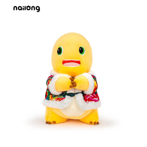 Duoai Official NAILONG Floral Cotton-Jacket Plush — 35 cm (13.8") Chinese New Year Dragon Doll Gift for Kids Duoai Plush