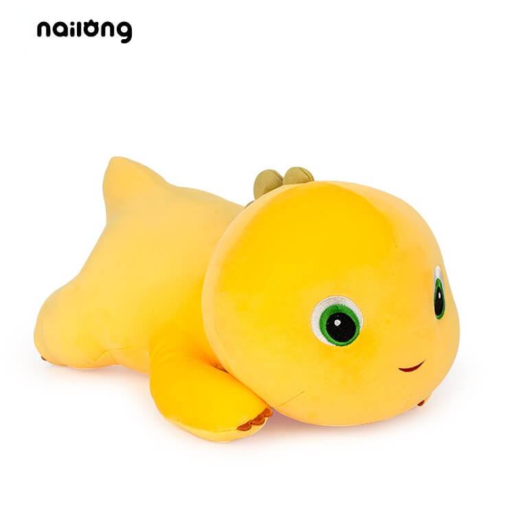 🦖 Duoai NaiLong Dino Plush – 11.8" & 15.7" Lying Dinosaur Stuffed Toy for Girls – Soft Pillow Gift Duoai Plush